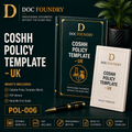 COSHH Policy Template – UK