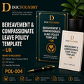 Bereavement & Compassionate Leave Policy Template – UK