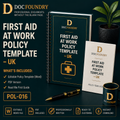 First Aid at Work Policy Template – UK