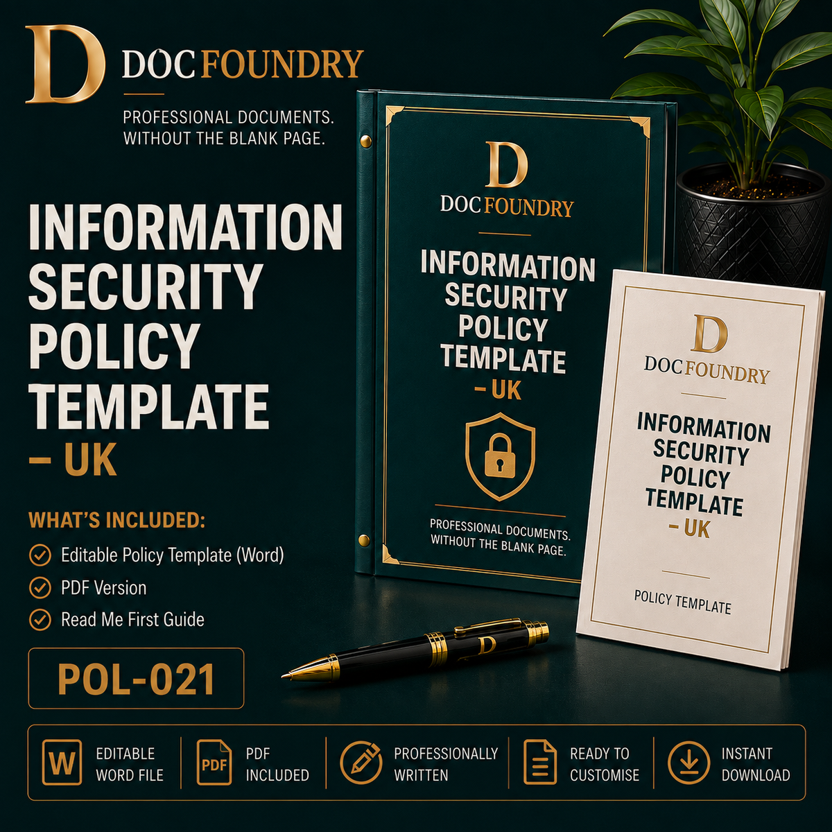 Information Security Policy Template – UK